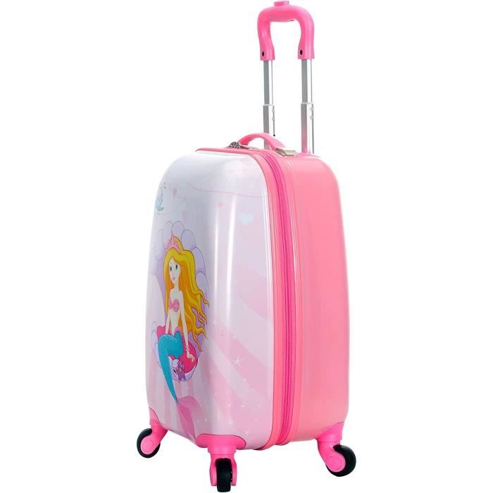 Snowball Valise Enfant Type Kids Sirene 48 cm Rose S20018 Fille