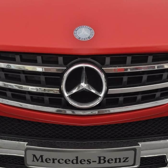 Voiture pour Enfants Mercedes Benz - 2 Ans et Plus - 66,2 x 28,7 x 38,4 cm  - Rouge - Cdiscount Jeux - Jouets
