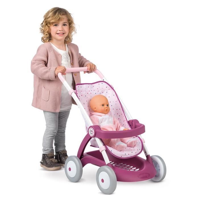 Poussette shop jouet smoby