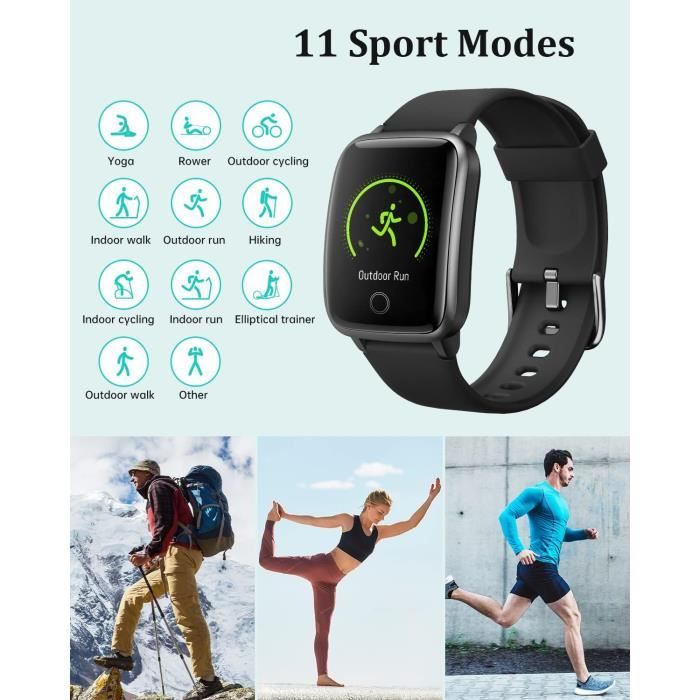 Montre connectée 2025 marche à pied