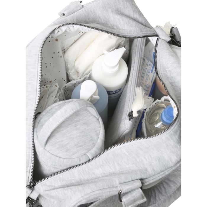 Sac a sales langer gris clair