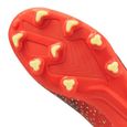 Chaussures football - Homme - PUMA - ULTRA MATCH - Rouge corail et jaune - Crampons moulés-3