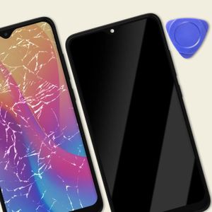 Ecran LCD et Vitre tactile Noir Sur Chāssis Pour Xiaomi Redmi A1