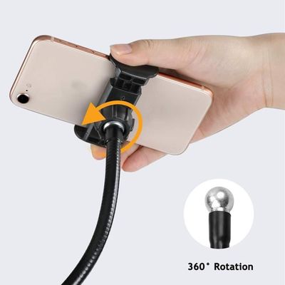 Support De Caméra Flexible à Col De Cygne Pour Caméra Logitech Brio 4K, Support De Téléphone Portable