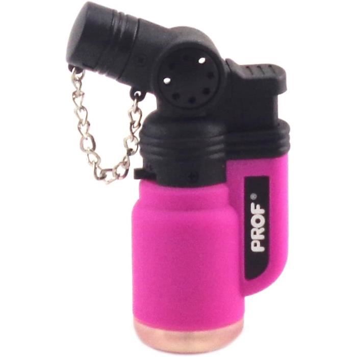Briquet Tempête BARMI - Flamme Réglable Coupe-Vent Butane Rechargeable