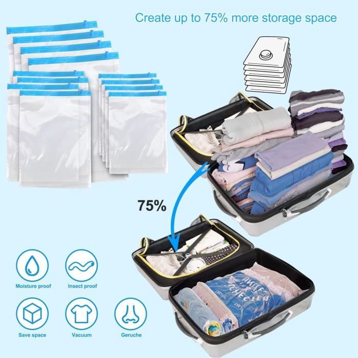 Sac de vetement sous vide cheap