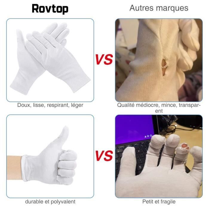 Lot De 8 Paires Gants Protection Solaire UV Femme Demi-Doigts - Coton, Écran Tactile, Conduite Vélo Course