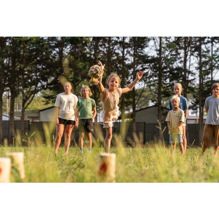 Jeu de quilles nordique en bois (style molkky) de