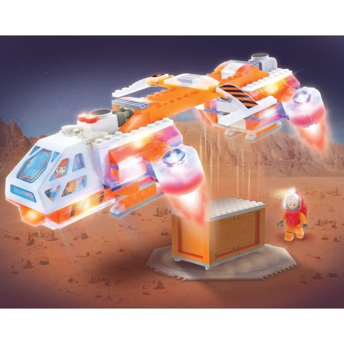 Laser pegs mars store shuttle