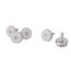 sourcingmap/® Table mobilier Bureau Fil/étage r/églable Glisse Pieds mise /à niveau M6x25mm 5pcs