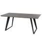 Table A Manger 6 A 8 Personnes Scandinave En Beton Gris Fonce