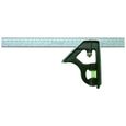 EQUERRE DE MENUISIER AVEC NIVEAU BULLE INTEGREE 300 MM TALON COULISSANT