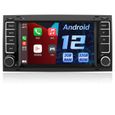 AWESAFE Autoradio Carplay pour VW Touareg Transporter T5 Multivan, Android 12,Écran Tactile 7" HD,GPS+Android Auto+WiFi[2Go+32Go]-0