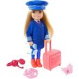 Playset Barbie - BARBIE - GTN90 - Chelsea pilote - Accessoires inclus-0