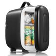 Mini Réfrigérateur 5L - Mini Frigo de Chambre -Alimenté par AC/DC/USB - Mode silencieux - Portable pour Skincare, Boissons-0