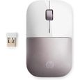HP Z3700 Wireless Mouse - White/Pink-0