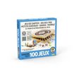 Coffret 100 jeux junior en bois - SMIR - Modèle 527600 - Bleu-0