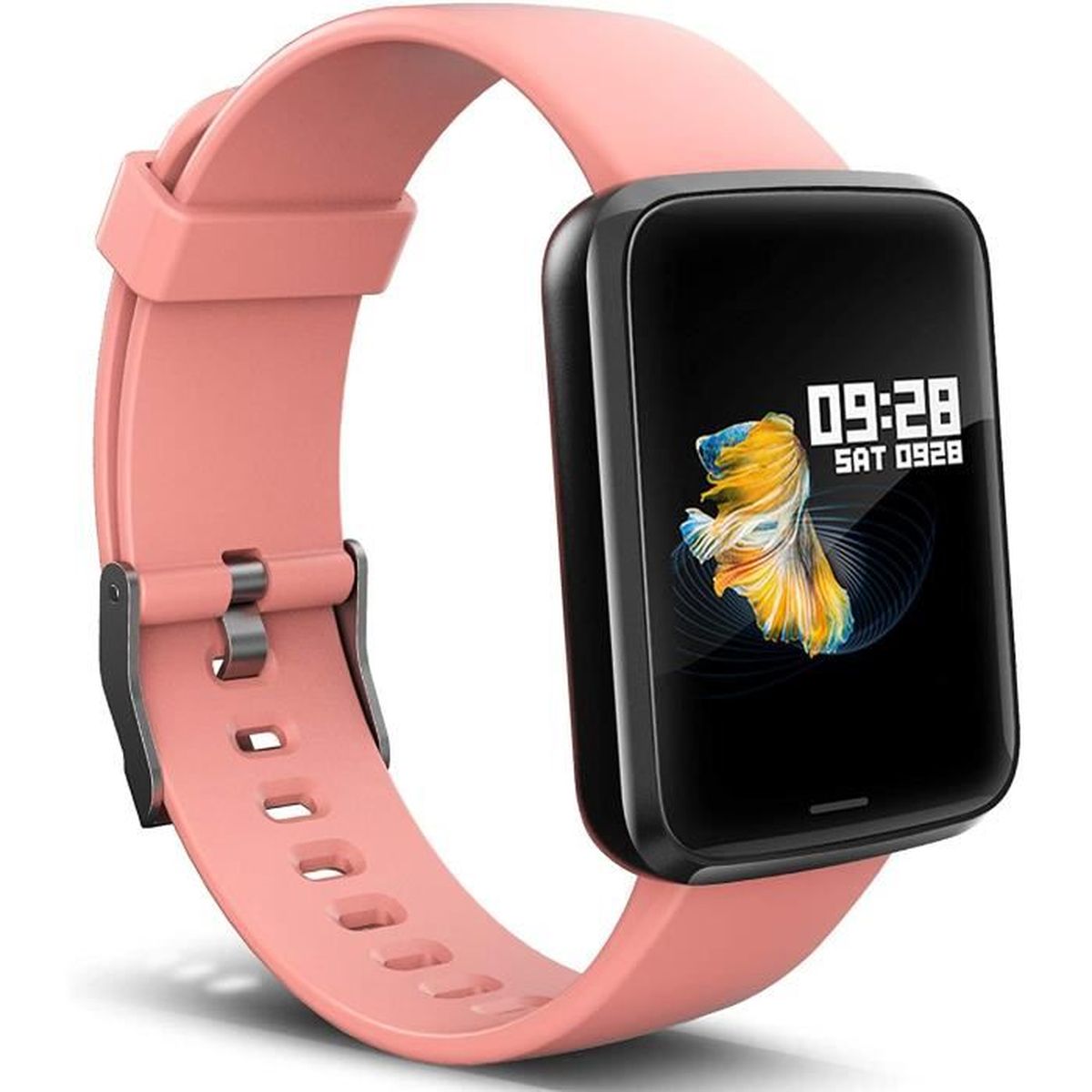 Lintelek Montre Connectée Intelligente, Pression Artérielle Cardio  Fréquence Smartwatch Bracelet Connecté Ecran Couleur Montre Sport - Achat  montre connectée sport pas cher, avis et meilleur prix - Cdiscount