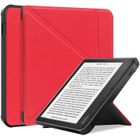 Housse - Kobo - Libra 2 - Cuir synthétique - Support pliant - Rouge