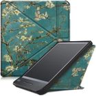 HOOXSPEED Housse Liseuse KOBO Libra H2O Coque 7.0" Étui e-Reader avec Support Pliable, Smart Auto Éveil/Veille Mince PU Cuir -ak47