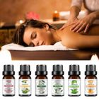 ROLEADER Huiles Essentielles, 6pcs 10ml Huiles Essentielles pour Diffuseurs, (sakura, osmanthus, lily, jasmine, peppermint, sweet orange )