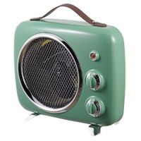 Radiateur mobile soufflant - Grammy - 2000W - Thermostat mécanique - Vert