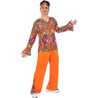 Déguisement Hippie joyeux homme - FUNIDELIA - Taille XL - Accessoires pour Halloween et carnaval