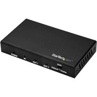 StarTech.com Repartiteur HDMI 1 entree 2 sorties - HDMI 4K 60 Hz - HDR (ST122HD202)