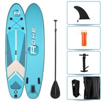 Stand-up Paddle Gonflable ROHE Indiana Blue - 320x76x15cm - Mixte - 1 Place - 110kg