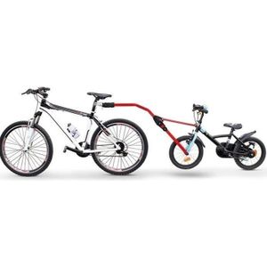 UCNOGIM Canne Vélo Enfant Barre de Traction Vélo Enfant Canne Parentale  Métallique 66 cm Barre de Poussée Universelle Barre Apprentissage Putter Vélo  Enfant Barre Arrière pour Pousser Le Vélo, Noir : 