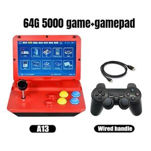 MANETTE JEUX VIDÉO Poignée de jeu rouge 64g - Console de jeu vidéo A1