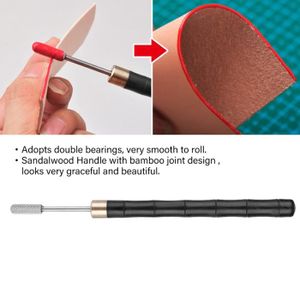 Leather Craft Edge Dye Huile Stylo Applicateur Ceinture Finisher Outils à Main Paint Roller