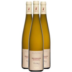 VIN BLANC Alsace Riesling Blanc 2021 - Bio - Lot de 3x75cl -