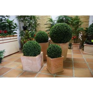 Boule De Buis Artificiel 50 Cm Achat Vente Pas Cher