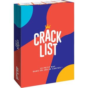 JEU SOCIÉTÉ - PLATEAU Crack List - Yaqua Studio - Jeux de société