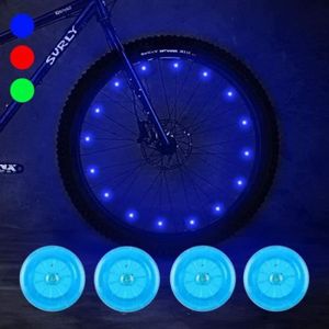 Lebolike Vélo Spoke Lumières Cyclisme Vélo Roue Lumières Pour Vélo Décoration 6 Pa