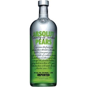 VODKA Absolut Pears 100 cl