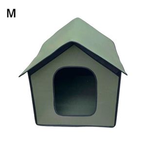 NICHE Milgreen m - Maison pour animaux domestiques, chenil étanche pour l'extérieur, niche pour chien et chat, abri