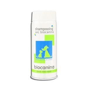 SHAMPOING - MASQUE Biocanina Shampooing Sec Chiens et Chats 100g
