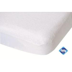 Steff - Protège matelas - Alèse - 60x120 cm - Blanc - impermeable sur  couche de PU - certificat OEKO-TEX standard 100 pas cher 