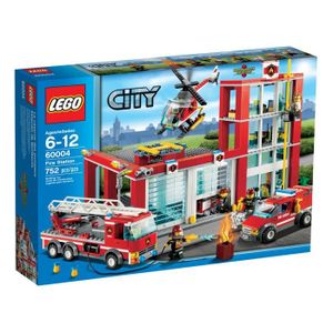 ASSEMBLAGE CONSTRUCTION LEGO® City 60004 La Caserne des Pompiers