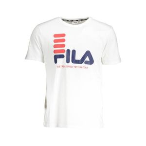 T-SHIRT FILA T-shirt Homme Blanc Textile SF19801
