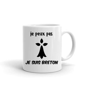 ⇒ Mug Breton - Tasse humoristique Bretonne Fesses Noz
