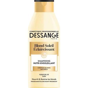 SHAMPOING Dessange Blond Soleil Eclaircissant Shampooing Nutri-Ensoleillant 250ml