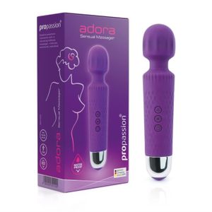GODEMICHET - VIBRO propassion adora Vibromasseur Femme | Stimulateur clitoridien et stimulateur de point G | 20 vibrations et 8 niveaux d'intensité
