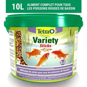EXTRUDÉ - EN GRANULÉ Tetra Pond Variety Sticks (Contient: 10 L