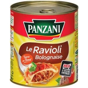 SAUCE PÂTE ET RIZ Ravioli sauce bolognaise 800g Panzani