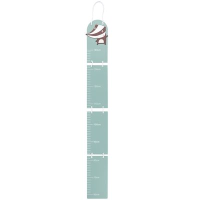 Nizirioo Toise Murale En Bois Naturel Pliable - Tableau De Croissance Enfant Puzzle 200 Cm - Décoration Chambre Bébé Garçon Fille
