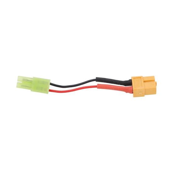 4 Adaptateurs Connecteurs XT60 Vers Tamiya | Mâle/Femelle | Pour Batteries RC | Sans Soudure