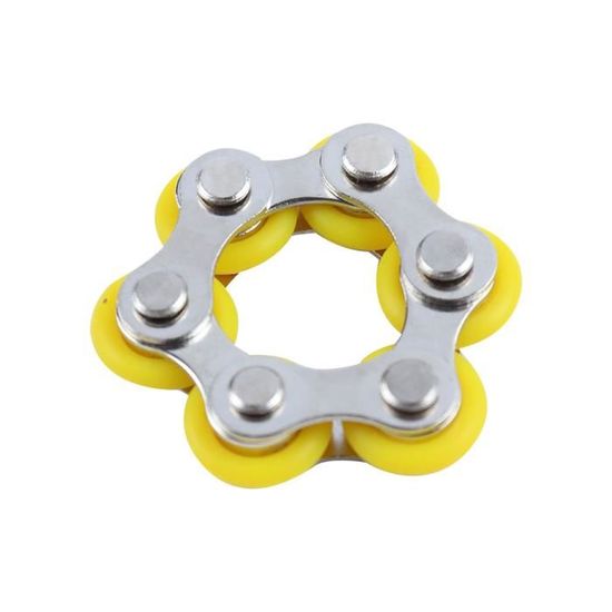 RXKFIGX 2 Pièces Fidgets Chaîne Décompression - Jouet Chaine Vélo Anti Stress Pour Adultes Et Enfants